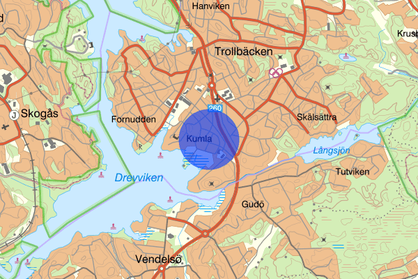 Sofiebergsvägen 27 mars 13:25, Trafikolycka, personskada, Tyresö