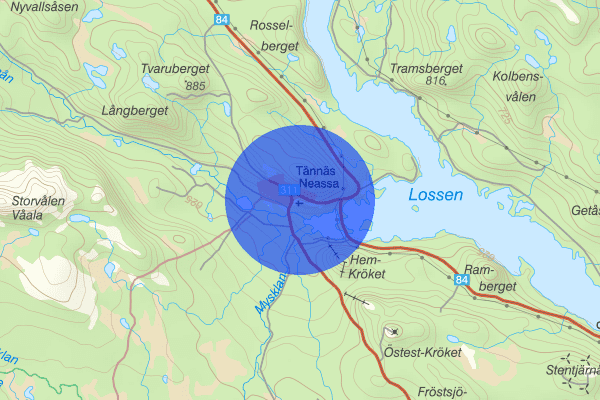 Tännäs 27 mars 13:07, Fjällräddning, Härjedalen