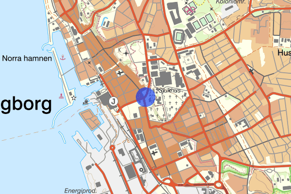 Bergaliden 28 mars 01:30, Skadegörelse, Helsingborg