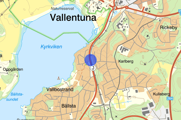 Stockholmsvägen 28 mars 07:16, Trafikolycka, Vallentuna