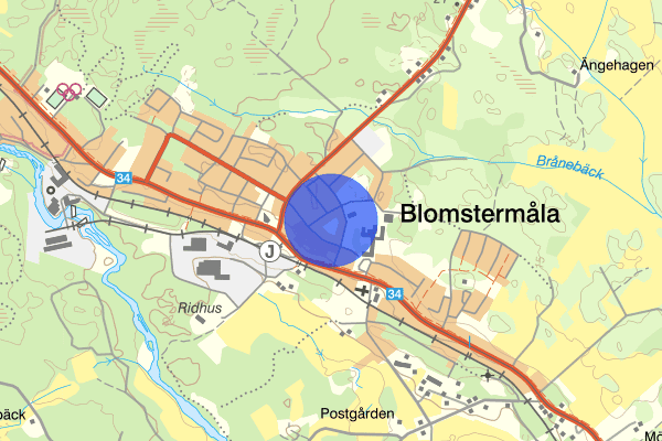 Sandgatan 28 mars 14:18, Trafikolycka, Mönsterås