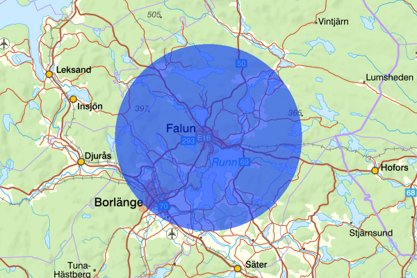 Falun 29 mars 11:07, Farligt föremål, misstänkt, Falun