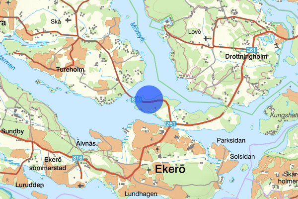 Färentunavägen 29 mars 09:53, Rattfylleri, Ekerö