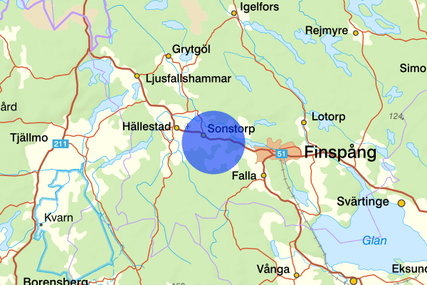 Pålsboda–Finspång Järnväg 29 mars 17:52, Trafikolycka, Finspång