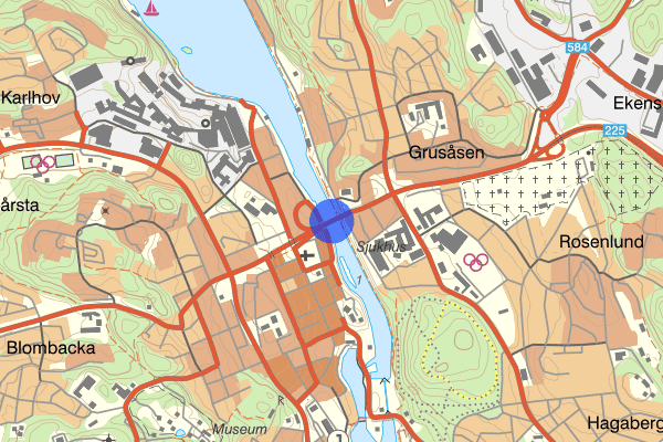 Mälarbron 30 mars 14:27, Räddningsinsats, Södertälje