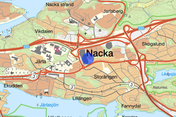 Forumvägen 30 mars 19:33, Fylleri/LOB, Nacka