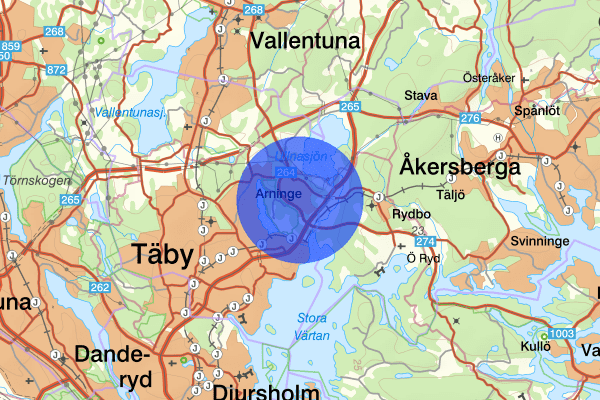 Arninge 31 mars 21:13, Rattfylleri, Täby