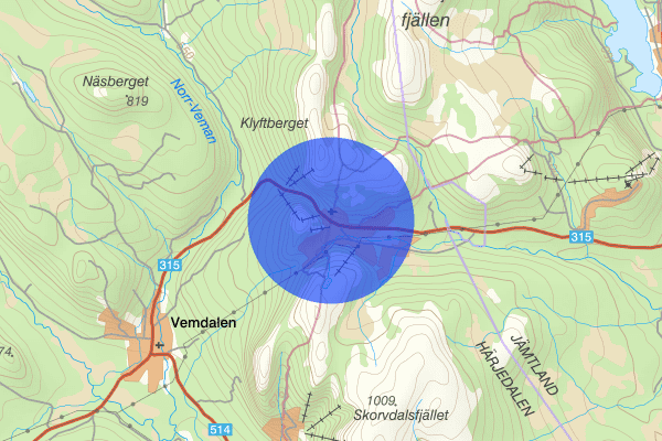 Vemdalsskalet 04 april 12:12, Fjällräddning, Härjedalen