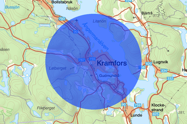 Kramfors 05 april 12:43, Olaga hot, Kramfors