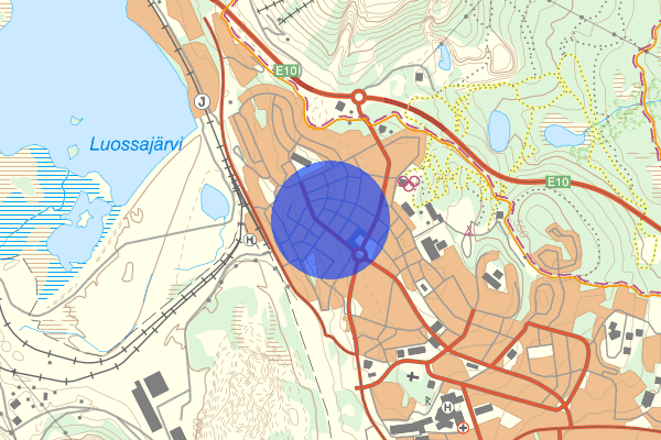 Adolf Hedinsvägen 07 april 16:45, Fylleri/LOB, Kiruna