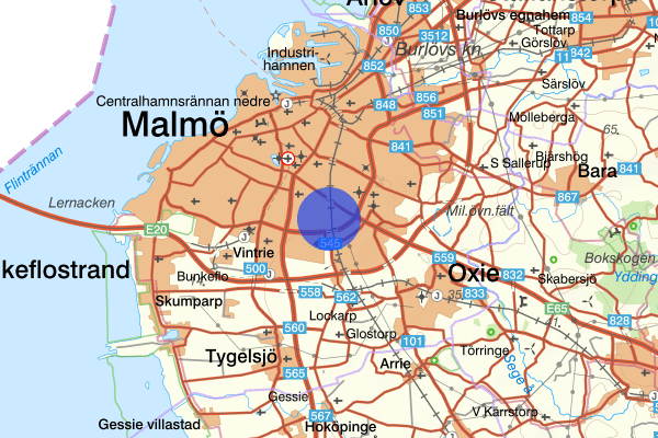 Inre Ringvägen 08 april 02:11, Misshandel, Malmö