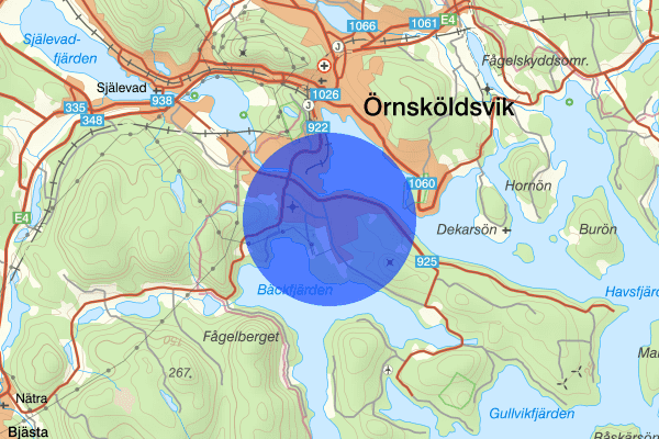 Domsjö 08 april 13:36, Trafikkontroll, Örnsköldsvik