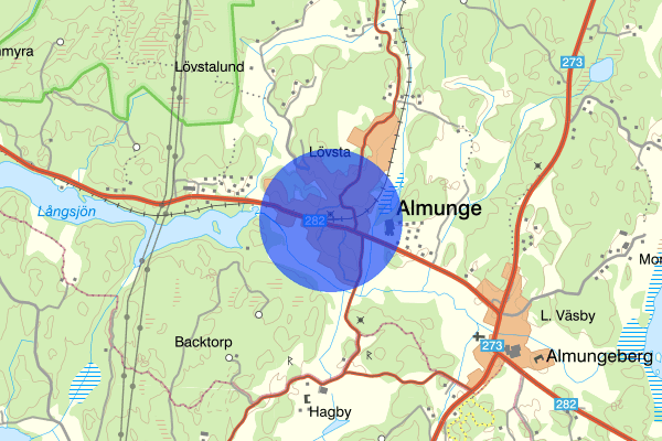 Almunge 10 april 19:03, Försvunnen person, Uppsala län