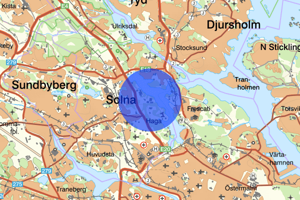 Frösundavik 12 april 00:00, Trafikbrott, Solna