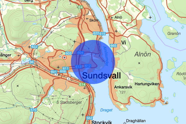 Skönsberg 12 april 09:24, Brand, Sundsvall