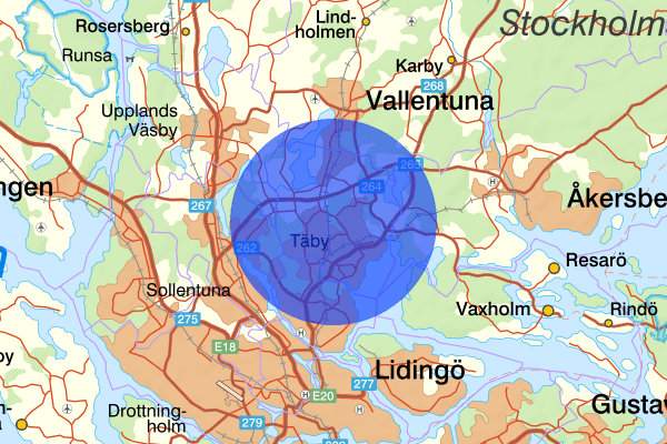  12 april 12:15, Brand, Täby