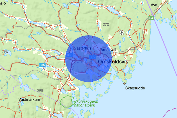 Örnsköldsvik 12 april 15:33, Trafikolycka, Örnsköldsvik