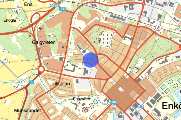 Kraftgatan 14 april 18:02, Försvunnen person, Enköping