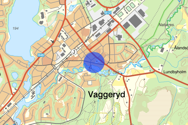 Götaforsvägen 14 april 17:11, Trafikolycka, personskada, Vaggeryd