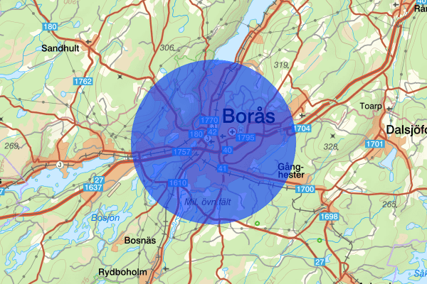 Borås 16 april 07:58, Brand, Borås