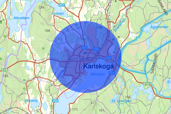 Karlskoga 16 april 11:55, Trafikolycka, Karlskoga