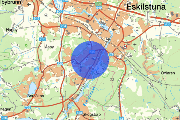 Fröslunda 17 april 22:06, Skottlossning, Eskilstuna