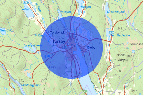 Torsby 18 april 15:15, Brand, Torsby