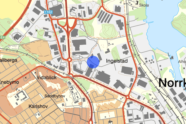 Kiselgatan 18 april 16:06, Arbetsplatsolycka, Norrköping