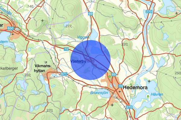 Västerby 18 april 19:47, Brand, Hedemora