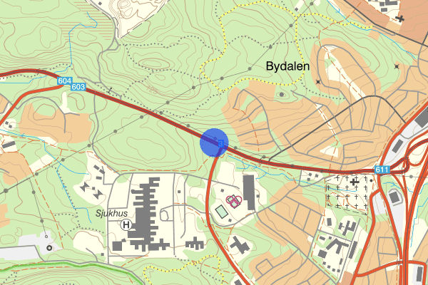 Hulivägen 18 april 20:21, Trafikolycka, vilt, Sundsvall