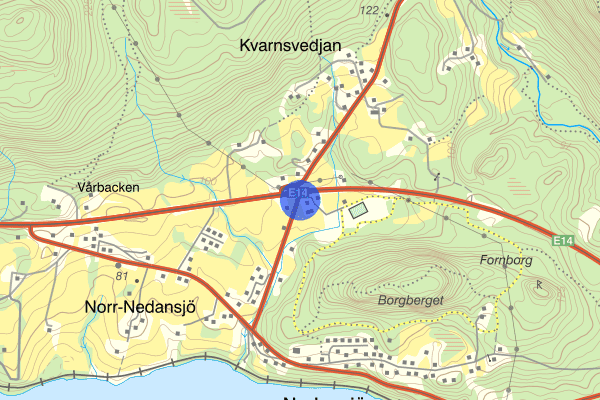 Nedansjö E14 21 april 08:03, Trafikolycka, Sundsvall