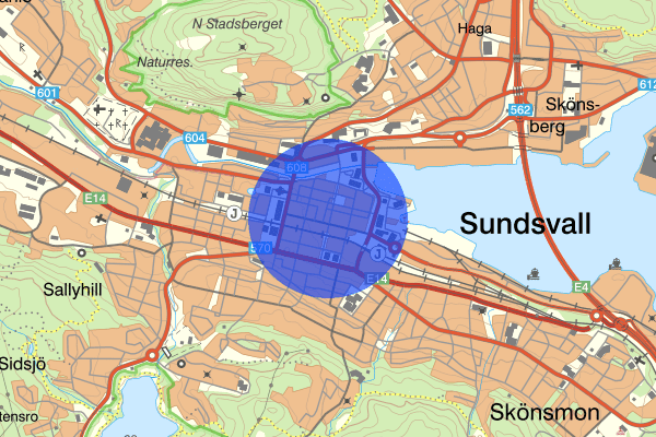 Stenstan 21 april 20:02, Fylleri/LOB, Sundsvall