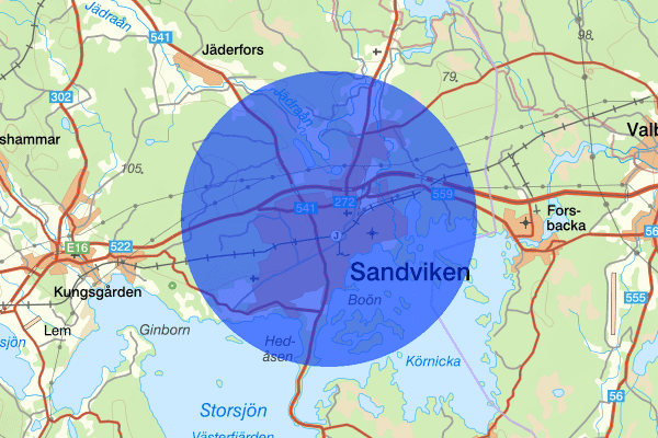 Sandviken 24 april 06:22, Stöld/inbrott, Sandviken