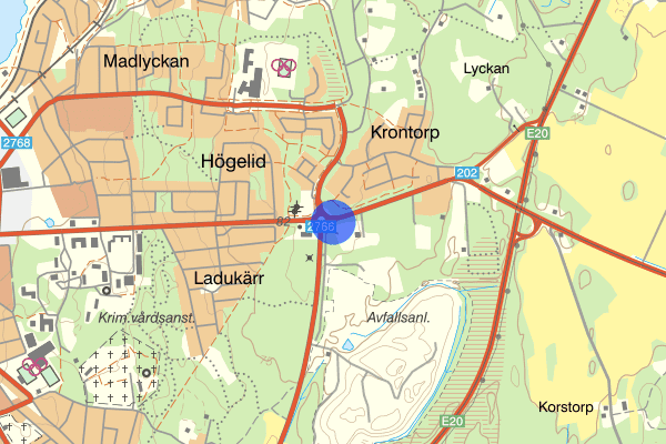 Stockholmsvägen 24 april 10:57, Rån väpnat, Mariestad