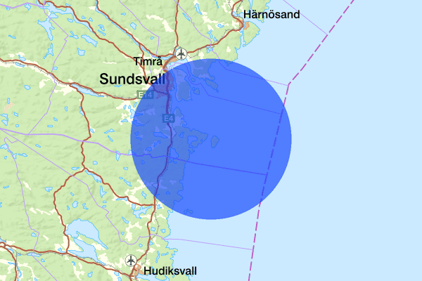 Njurunda distrikt 24 april 10:21, Trafikkontroll, Sundsvall