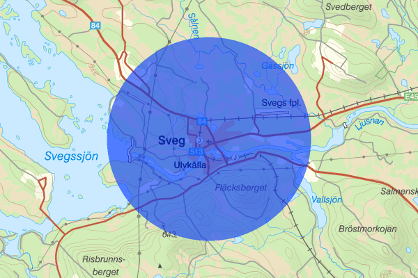 Sveg 25 april 11:37, Trafikolycka, Härjedalen