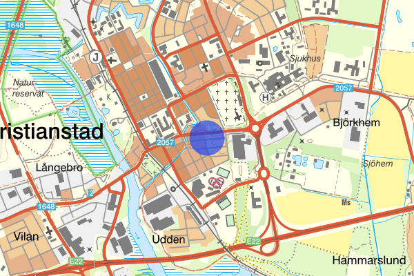 Hovslagaregatan 25 april 16:34, Brand, Kristianstad