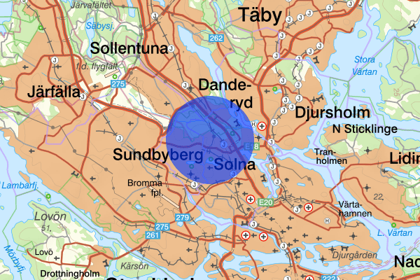 Järva 26 april 01:21, Rattfylleri, Solna