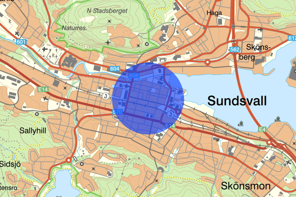 Stenstan 28 april 16:55, Rattfylleri, Sundsvall