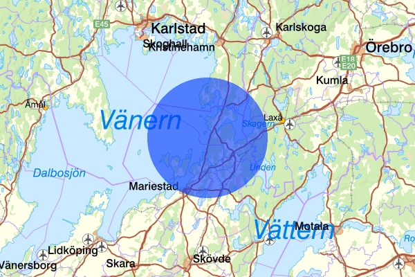  29 april 06:06, Trafikolycka, personskada, Gullspång