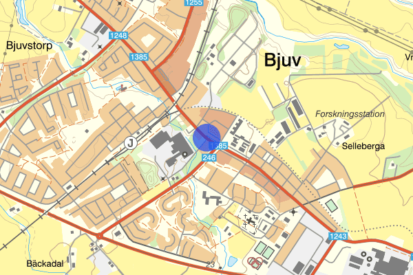 Bjuv Gruvgatan 29 april 16:52, Trafikolycka, Bjuv