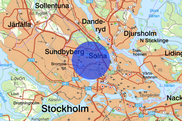 Råsunda 30 april 01:10, Kontroll person/fordon, Solna