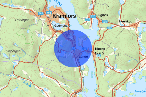 Strömnäs 01 maj 16:02, Trafikkontroll, Kramfors