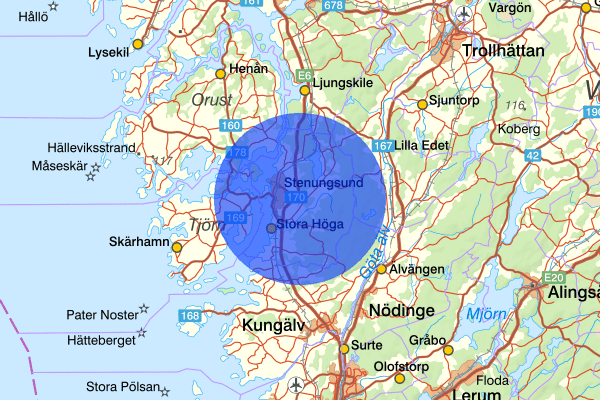  02 maj 01:40, Farligt föremål, misstänkt, Stenungsund