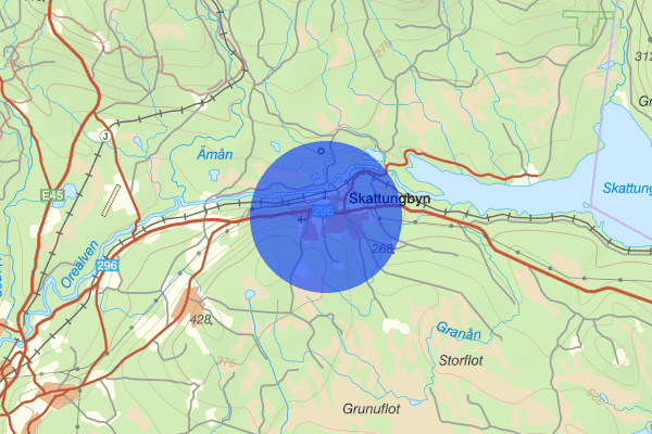 Skattungbyn 03 maj 15:35, Trafikolycka, personskada, Orsa