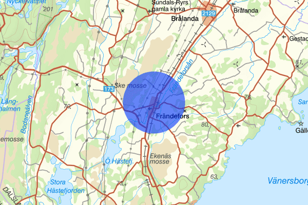 Frändefors 04 maj 14:52, Trafikolycka, Vänersborg