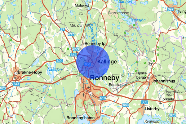 Kallinge 05 maj 02:39, Brand, Ronneby