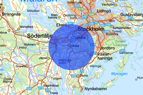  05 maj 16:11, Trafikolycka, Botkyrka