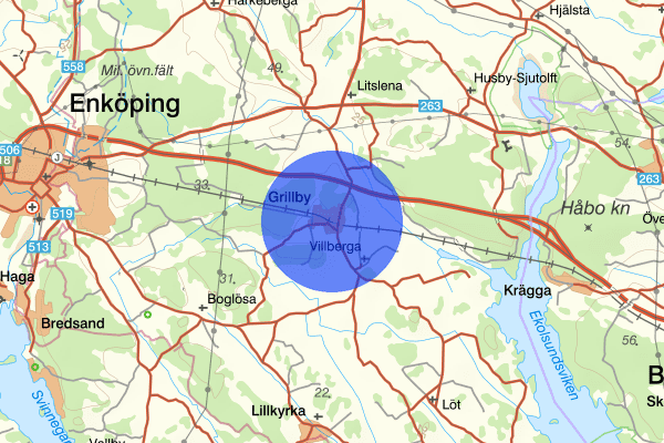 Grillby 06 maj 00:10, Brand, Enköping