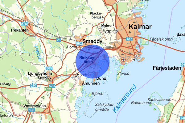 Rinkabyholm 06 maj 02:35, Rattfylleri, Kalmar